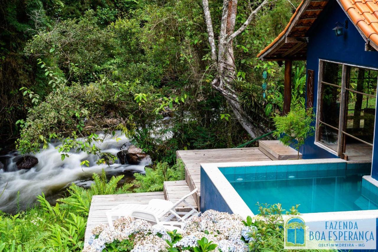 Hotel Fazenda Boa Esperanca ديلفيم مورييرا المظهر الخارجي الصورة